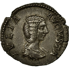 Coin, Julia Domna, Denarius, 193-211, Roma, AU(50-53), Silver, Cohen:57