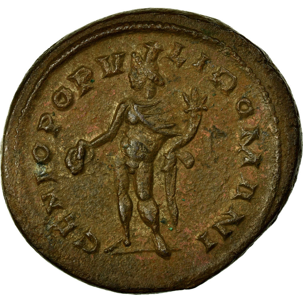 Coin, Galerius, Follis, AU(50-53), Copper, Cohen:63