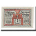 Banknote, Germany, Oldenburg i. Holstein Stadt, 1 Mark, personnage, 1922