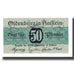 Banconote, Germania, Oldenburg i. Holstein Stadt, 50 Pfennig, Texte, Undated