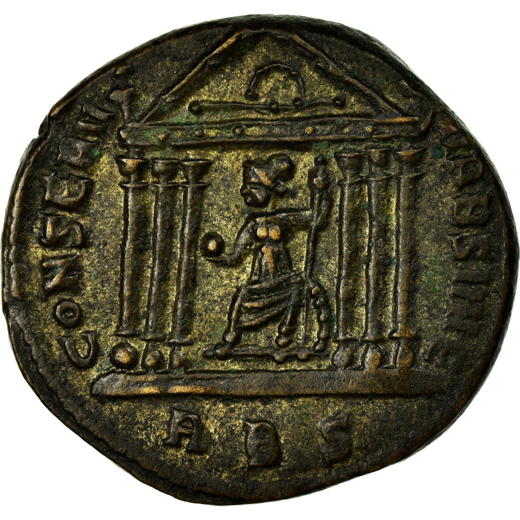 Coin, Maxentius, Follis, AU(50-53), Copper, Cohen:21