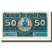 Banknote, Germany, Plön Stadt, 50 Pfennig, personnage, 1921, AU(55-58)