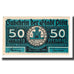 Geldschein, Deutschland, Plön Stadt, 50 Pfennig, personnage 5, 1921, VZ