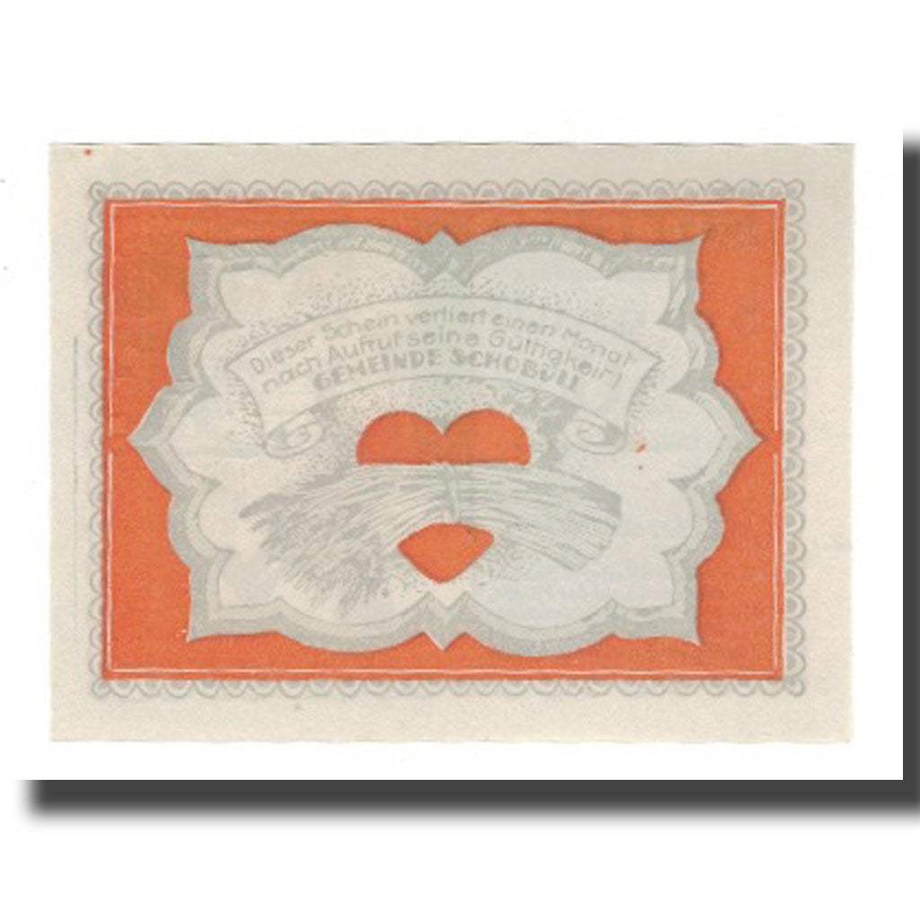 Banknote, Germany, Schobüll Gemeinde, 50 Pfennig, Texte 2, undated (1921)