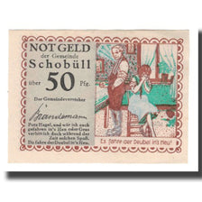Banknote, Germany, Schobüll Gemeinde, 50 Pfennig, Texte 6, undated (1921)