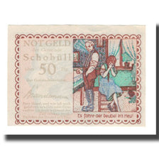 Billete, Alemania, Schobüll Gemeinde, 50 Pfennig, Texte 7, undated (1921), EBC
