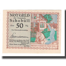 Billete, Alemania, Schobüll Gemeinde, 50 Pfennig, Texte 8, undated (1921), EBC