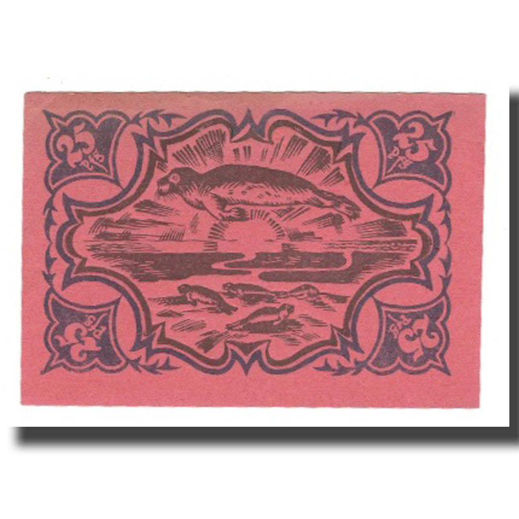 Banknote, Germany, Schobüll Gemeinde, 25 Pfennig, Phoques, 1921, 1921-06-01