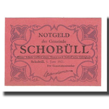 Geldschein, Deutschland, Schobüll Gemeinde, 1 Mark, personnage, 1921