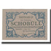 Nota, Alemanha, Schobüll Gemeinde, 25 Pfennig, Phoques, 1921, 1921-06-01