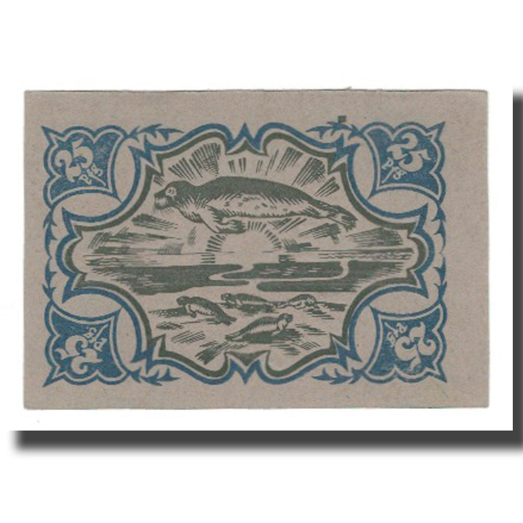 Banknote, Germany, Schobüll Gemeinde, 25 Pfennig, Phoques 1, 1921, 1921-06-01