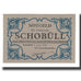 Banconote, Germania, Schobüll Gemeinde, 50 Pfennig, paysage, 1921, 1921-06-01