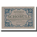 Geldschein, Deutschland, Schobüll Gemeinde, 75 Pfennig, paysage, 1921