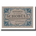 Geldschein, Deutschland, Schobüll Gemeinde, 1 Mark, personnage 1, 1921
