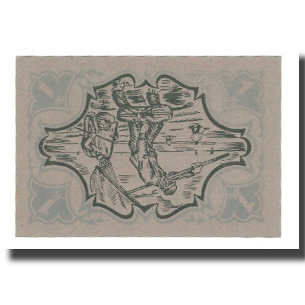 Geldschein, Deutschland, Schobüll Gemeinde, 1 Mark, personnage 1, 1921