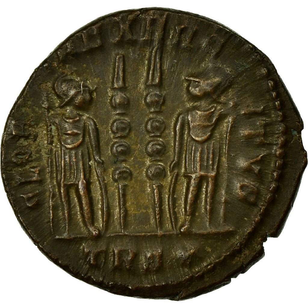 Moneta, Constantius II, Nummus, Trier, AU(50-53), Miedź, Cohen:104