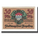 Banknote, Germany, Dingolfing Stadt, 50 Pfennig, Batiment, 1918, AU(55-58)