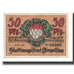 Banknote, Germany, Dingolfing Stadt, 50 Pfennig, batiment 1, 1918, AU(55-58)
