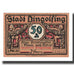 Banknote, Germany, Dingolfing Stadt, 50 Pfennig, village 1, 1920, 1920-10-01