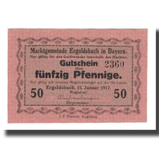Banconote, Germania, Ergoldsbach Marktgemeinde, 50 Pfennig, N.D, 1917