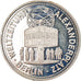 Alemanha, Medal, 17,5 Euro, Weltzeituhr Alexanderplatz, Berlin, MS(63), Prata
