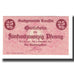 Banknote, Germany, Creussen Ofr. Stadt, 25 Pfennig, Blason, 1916 (1918)