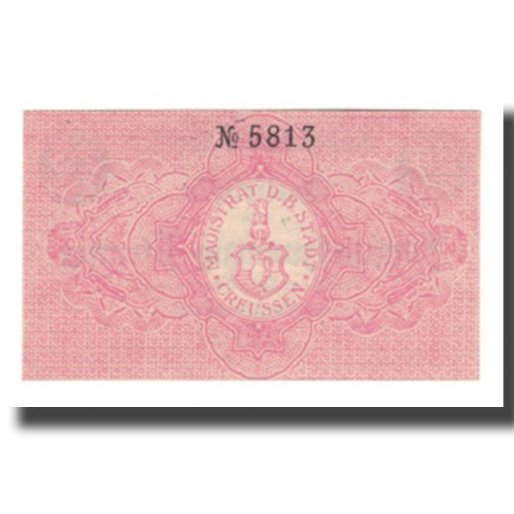 Banknote, Germany, Creussen Ofr. Stadt, 25 Pfennig, Blason, 1916 (1918)