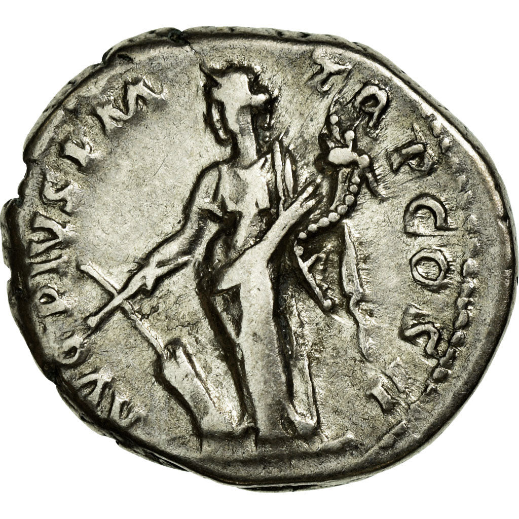 Coin, Antoninus Pius, Denarius, 138-161, Roma, EF(40-45), Silver, Cohen:88