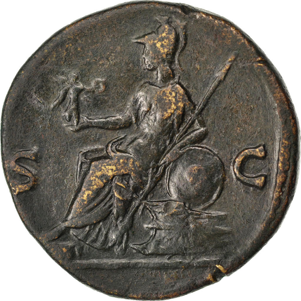 Antoninus Pius, Sestertius, AU(50-53), Copper, Cohen #753, 22.40