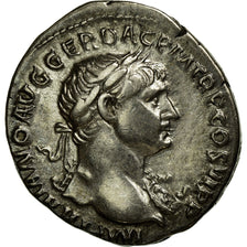 Coin, Trajan, Denarius, AU(55-58), Silver, Cohen:372