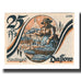 Banknote, Germany, Dassow Gemeinde, 25 Pfennig, paysage 1, 1922, 1922-05-31