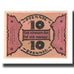 Banknote, Germany, Doberan, Bad Stadt, 10 Pfennig, batiment 1, 1921, 1921-12-31