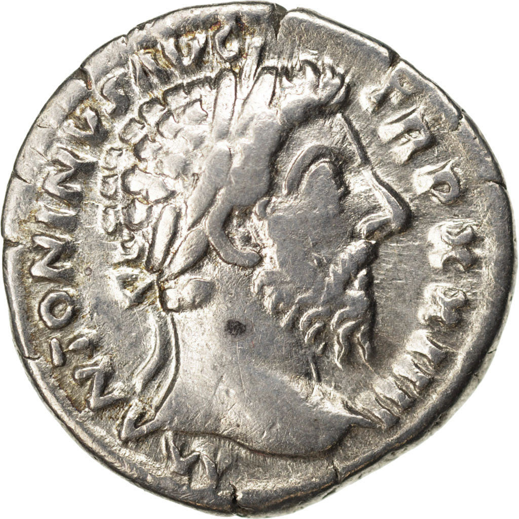 Marcus Aurelius, Denarius, BB+, Argento, Cohen:131