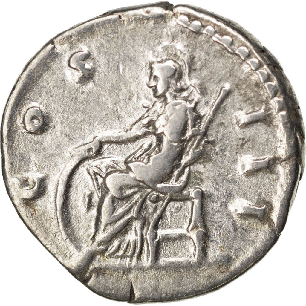 Marcus Aurelius, Denarius, BB+, Argento, Cohen:131