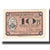 Banknote, Germany, Domitz Stadt, 10 Pfennig, Monument, 1922, 1922-01-02