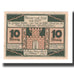 Nota, Alemanha, Domitz Stadt, 10 Pfennig, paysage 1, 1922, 1922-05-31