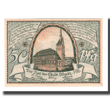 Banknote, Germany, Domitz Stadt, 50 Pfennig, personnage, 1922, 1922-05-31