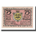 Banknote, Germany, Grabow Stadt, 75 Pfennig, personnage, 1922, 1922-06-30