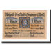 Banknote, Germany, Grabow Stadt, 1 Mark, personnage, 1922, 1922-06-30