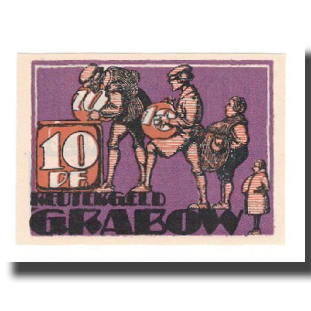 Banknote, Germany, 10 Pfennig, personnage, 1922, 1922-12-31, AU(55-58)