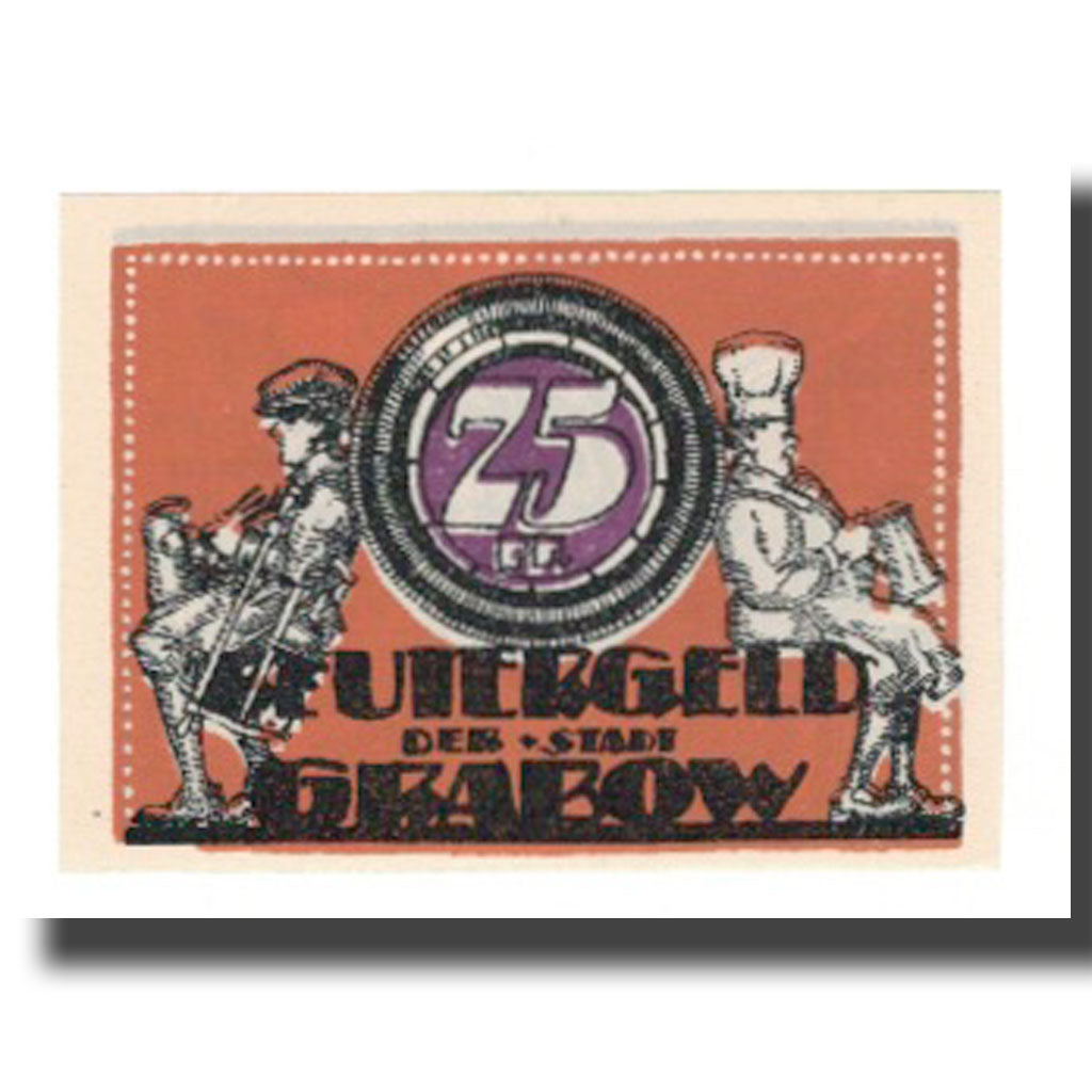 Biljet, Duitsland, 25 Pfennig, personnage, 1922, 1922-12-31, SUP, Mehl:460.1