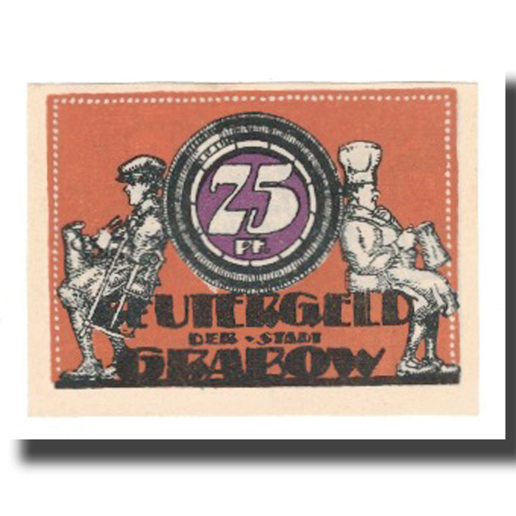 Billete, Alemania, 25 Pfennig, personnage 1, 1922, 1922-12-31, EBC, Mehl:460.1