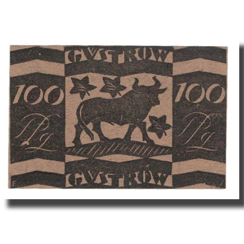 Banknote, Germany, Güstrow Stadt, 100 Pfennig, vache, 1922, 1922-12-31