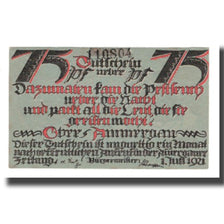 Banknote, Germany, Oberammergau Gemeinde, 75 Pfennig, personnage, 1921