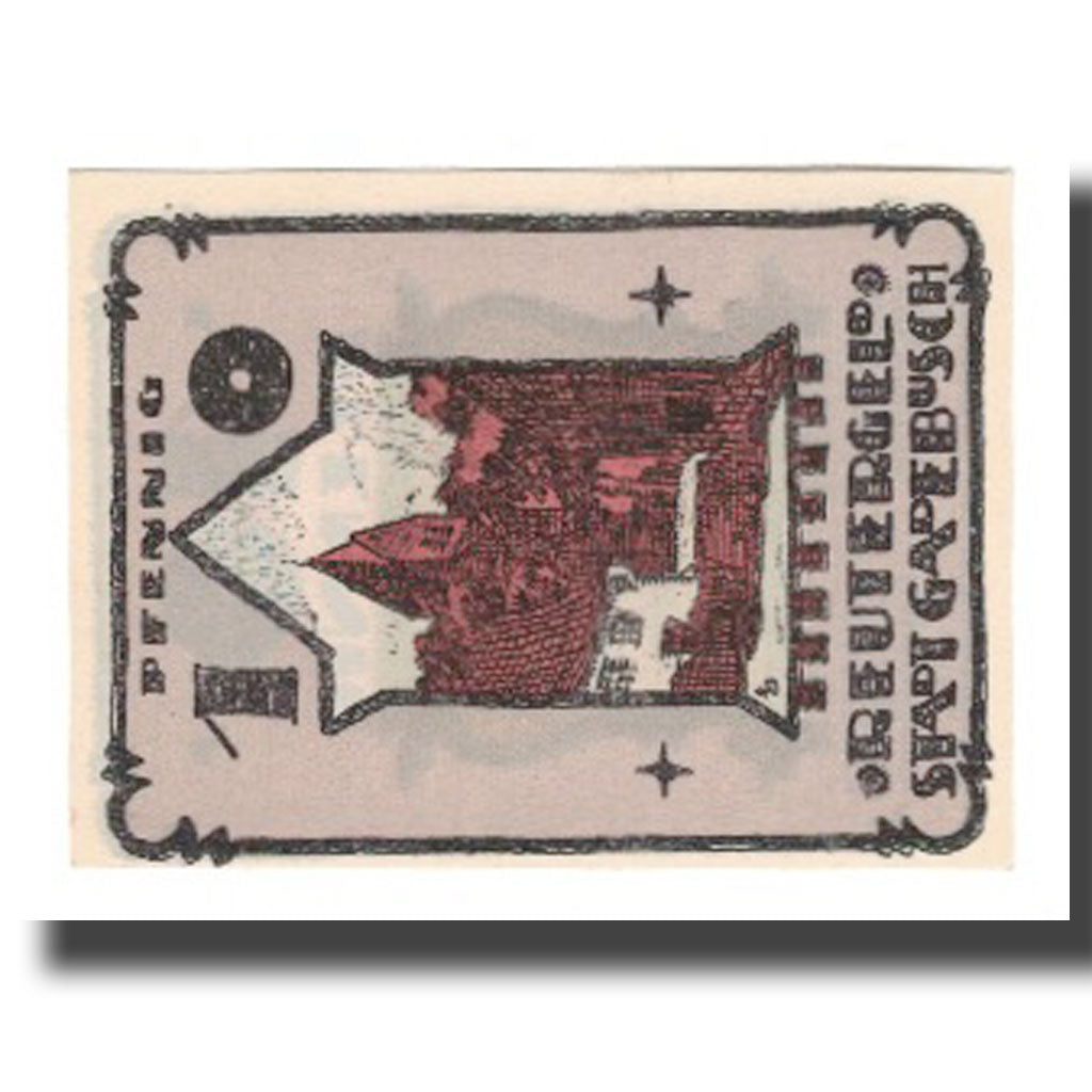 Banknote, Germany, Gadebusch Stadt, 10 Pfennig, village 2, 1922, 1922-12-31