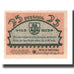 Banknote, Germany, Goldberg Stadt, 25 Pfennig, paysage, 1922, 1922-05-31