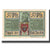 Biljet, Duitsland, Parchim Stadt, 50 Pfennig, village, 1921, 1921-10-01, SUP