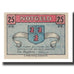 Billete, Alemania, Pasewalk Stadt, 25 Pfennig, Batiment, 1921, 1921-10-01, EBC