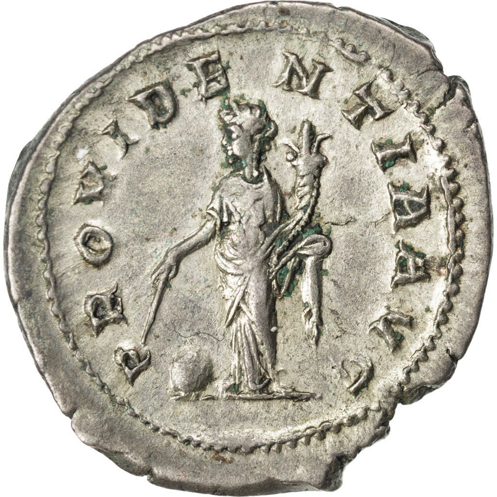 Coin, Maximinus I Thrax, Denarius, AU(50-53), Silver, Cohen:77