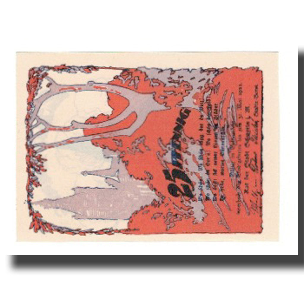 Banknote, Germany, Schwerin Stadt, 25 Pfennig, Eglise 1, 1922, 1922-05-31